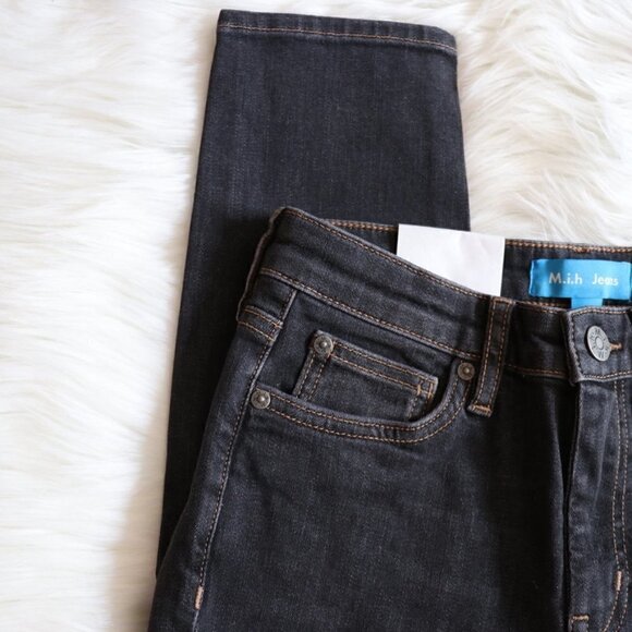 NEW Anthropologie M.i.H Dark Wash Skinny Jeans Size 25 - Picture 6 of 13